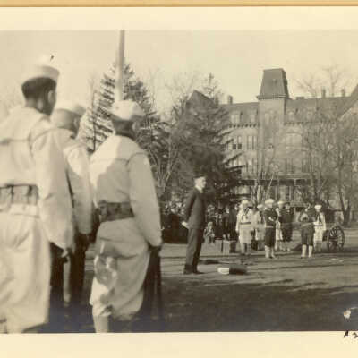 Lake Forest College Flag Pole Dedication