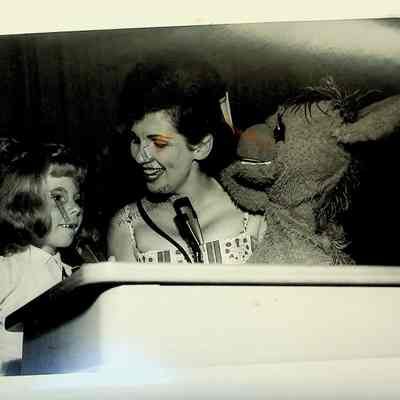 Lindman, Child, and Puppet