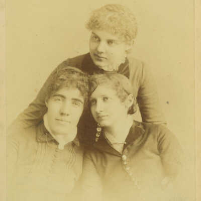 Prof. Kelsey's Wife, Anna Patrick, and Lily Reid