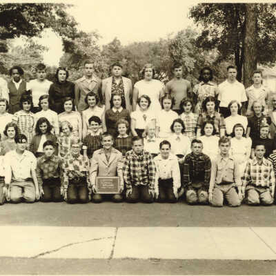 Gorton School Class of 1952, Combined 8th grades.
