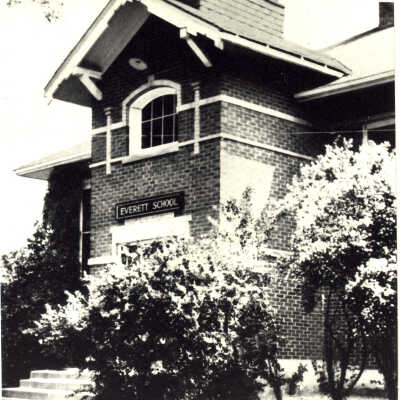 Exterior of Everett School