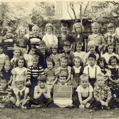 Halsey School Sr. PM Kindergarten 1953-54