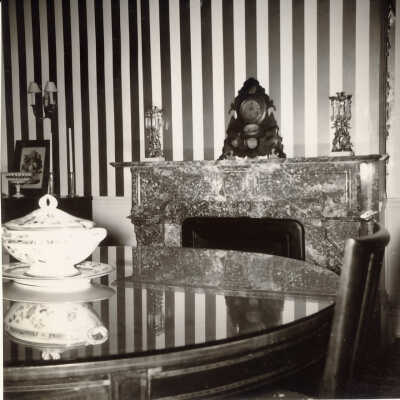 Dining table in Quinlan home