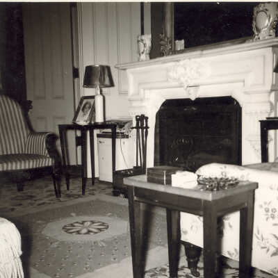 Quinlan "The Evergreens" fireplace