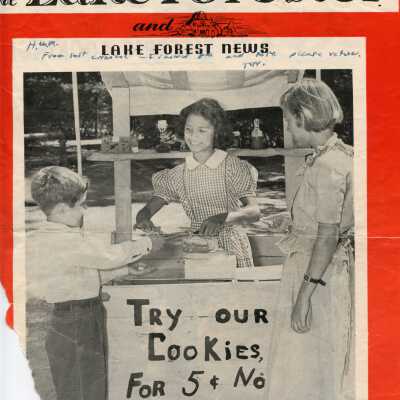 Lake Bluff Children's Home Newspaper Cover