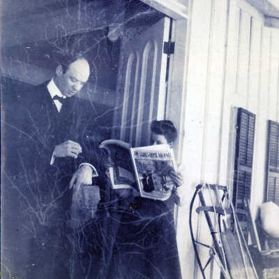 People on the porch