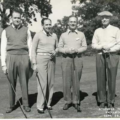 Golfers at Knollwood Club