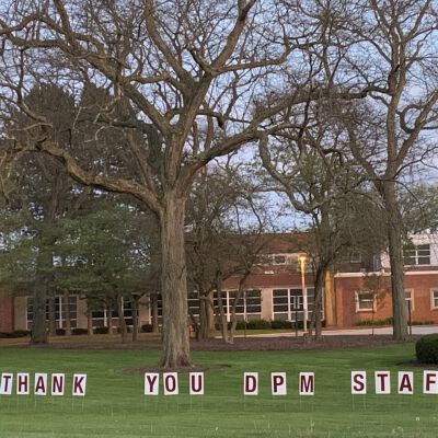"Thank you Deer Path Middle School Staff!"