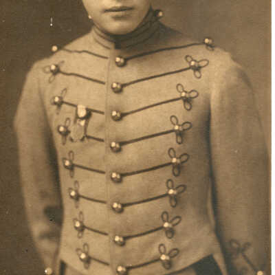 Young man in uniform