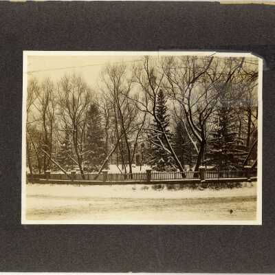 Home in winter