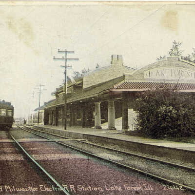 North Shore Line Lake Forest Train Station