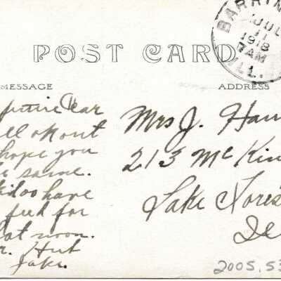 Copyright: Lake Forest Lake Bluff Historical Society