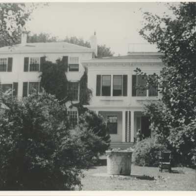 Photograph of the Aldis house