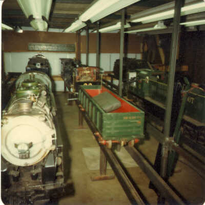 Stanely Wells Collection of Donnelly's Trains at his farm