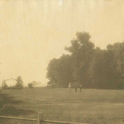 "A long putt by Julia Thompson on Boomerang Green"
