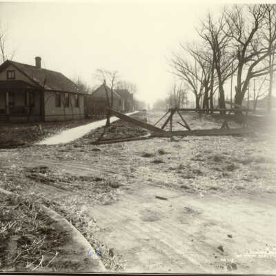 Looking south on McKinley from Scott