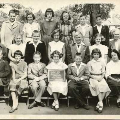 Gorton School Seventh Grade 1951-1952