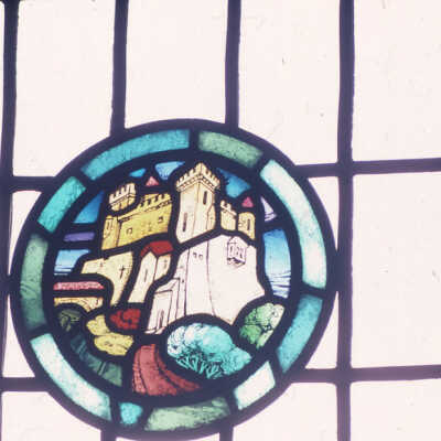 Stained glass window