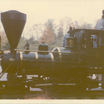Stanely Wells Collection of Donnelly's Trains at his farm