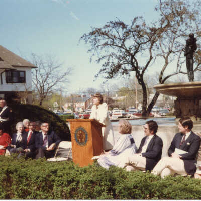 DAR Market Square dedication