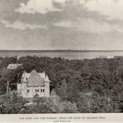The Lake and the Forest - From the roof of College Hall
