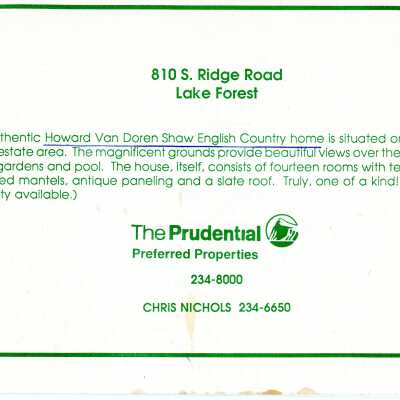 810 S Ridge Rd.