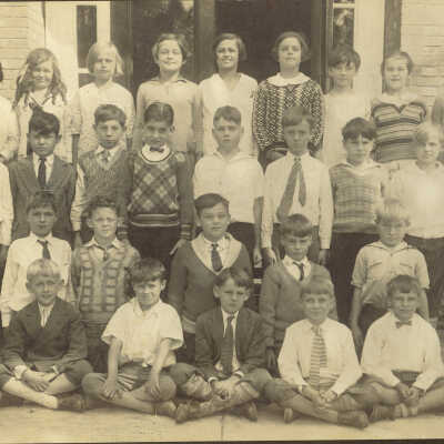 Gorton School 1927 Fourth Grade