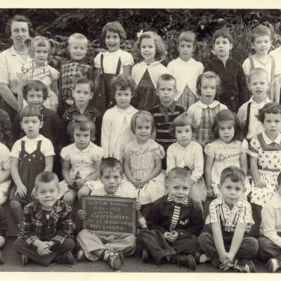 Gorton School Junior Kindergarten 1956-1957
