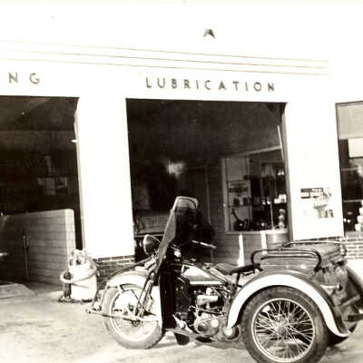 Texaco Gas Station