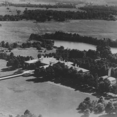 J Ogden Armour Estate aerial view