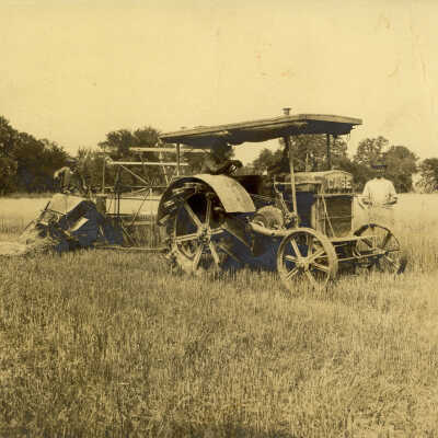 Tractor "haying"