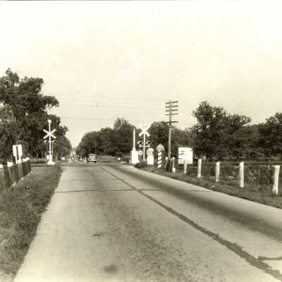 Half Day Road looking east