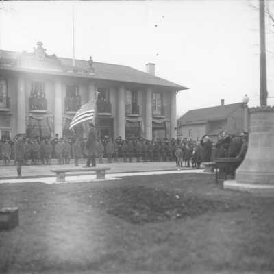 Market Square flagpole dedication