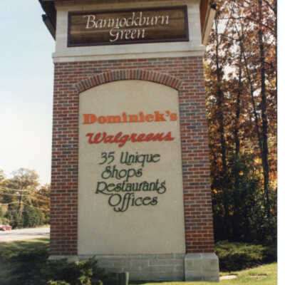 Bannockburn Green Sign