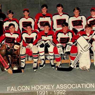 Falcon Hockey Association 1991-92 Bantam Team