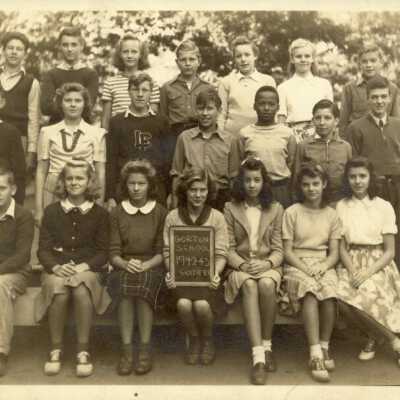 Gorton School 1942-1943, grade 8