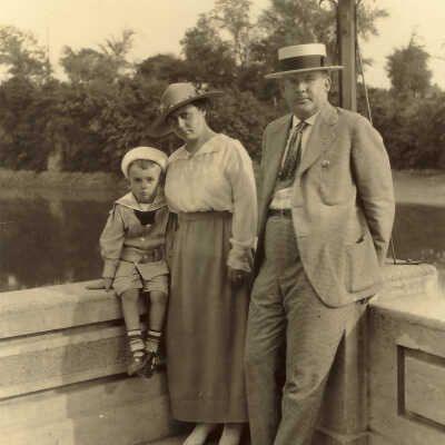 Mr. and Mrs. William Gourley and Art Gourley