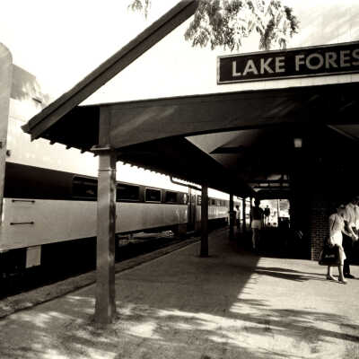 Lake Forest Train, July 1983