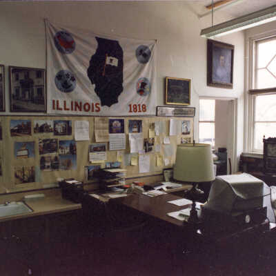 Historical Society room at Gorton