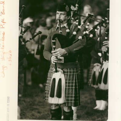 Lake Forest Open Lands Bagpipes and Bonfires