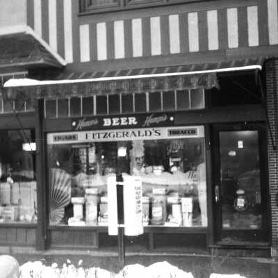 Exterior of Fitzgerald's Cigar Store