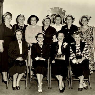 Marie Englebrecht Ketchum in group photo
