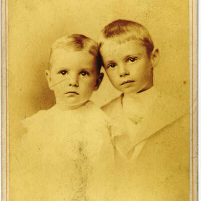 Portrait of the Allen boys