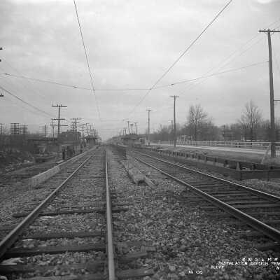 Lake Bluff station, North Shore Line