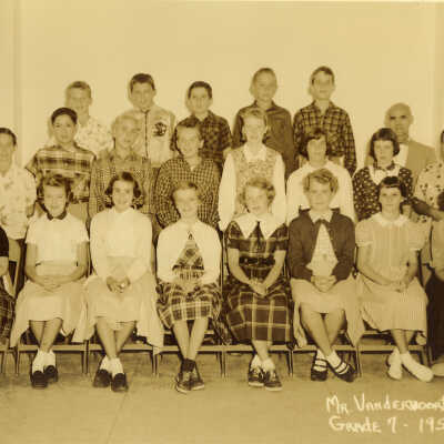Gorton School 7th Grade 1954