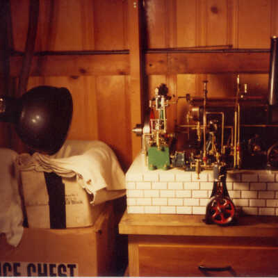 Stanely Wells Collection of Donnelly's Trains at his farm