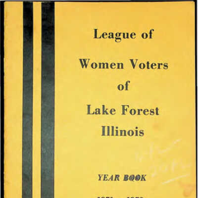 Directory, 1971-72, League of Women Voters of Lake Forest