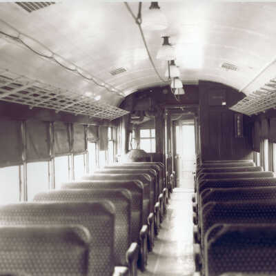 Probably CNS&M car 152 interior