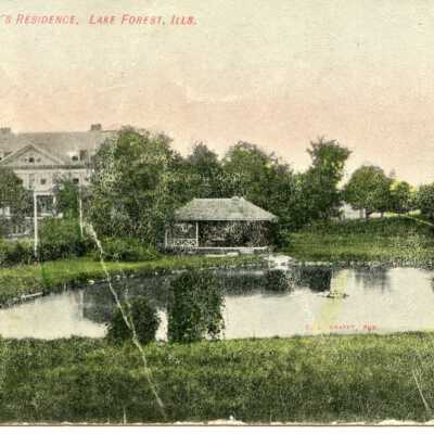 Postcard of Mr. L.F. Swift residence
