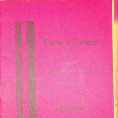 Directory, 1984-85, League of Women Voters of Lake Forest